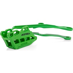 Acerbis 0023662 Kawasaki, Set Kettenschleifer/-führung - Grün