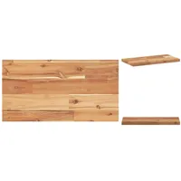 VidaXL Schweberegal 60x20x2 cm Massivholz Akazie Ölbehandelt