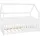 ML-Design Hausbett 80 x 160 cm Kiefer weiß