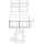 Geberit Waschtischunterschrank 4 Schubladen 118,4 x 61,5 x 47,6 cm Lava