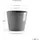 ecopot Amsterdam Ø 20 x 17,5 cm Grau