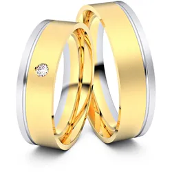 Trauringe Hannover 333er Gelb-/Weiflgold - 3519