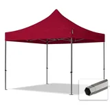 TOOLPORT Faltpavillon 3 x 3 m rot