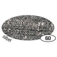 Folia Chenilledraht Pfeifenputzer silber 10 Stück