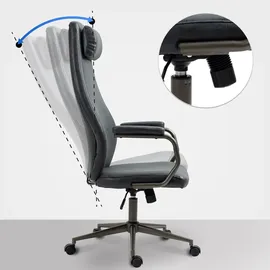 CLP Pocatello Kunstleder Antik Schwarz