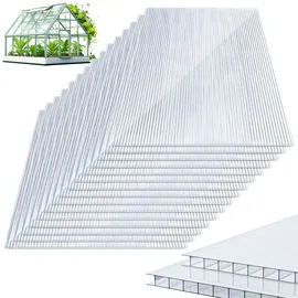 Herrselsam KESSER® 14x Hohlkammerstegplatten 4mm - Transparent