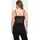 St Tropez top", 'Daisy' - schwarz, - L