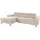 Cotta Ecksofa Komaris, Ecksofa, wahlweise mit RGB-LED-Beleuchtung und Bettfunktion/Bettkasten, beige