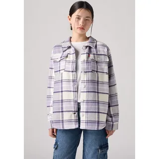 Levi's Levi ́s ® Kids Plaid Shacket Langarmhemd - Heirloom Lilac - 16 Jahre