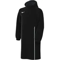 Nike Therma-Fit Park Thigh Length Hooded Kinder Fußballjacke, schwarz - US: S