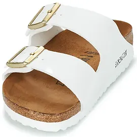 Birkenstock Arizona Birko-Flor Lack schmal patent white 39