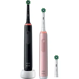 Oral-B Pro 3 3900 + 2. Handstück schwarz/rosa Gift Edition