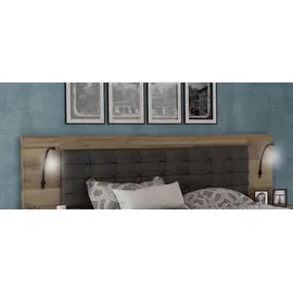 Forte Bettleuchte FORTE, schwarz, Leuchten, Bettleuchte, 2er Set