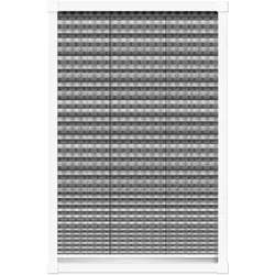 Schellenberg Insektenschutz-Plissee für Fenster, weiß, 140 x 150 cm
