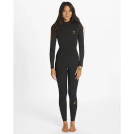 BILLABONG 4/3 mm Synergy 2022 Back Zip - Surfanzug - Damen Wild Black 10
