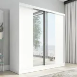 mebloland Schwebetürenschrank DUO 200 cm