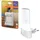 Osram RGB Steckdosen-Nachtlicht, RGB-Farbwechsel, Tageslichtsensor, 2700–6000K, 0,28W, Weiß, Schutzart IP20, für Kinderzimmer und Wohnbereiche