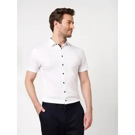 Desoto Kurzarmhemd Casual Kent Weiß XXL