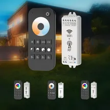 HEXIM Light 12-36v Wi-fi/rf Controller & Fernbedienung Set Rgb/cct Led Beleuchtung: Cct - Wi-fi & Funkverbindung - Hexim