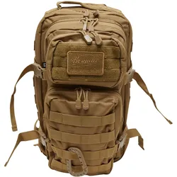 Rucksack BRANDIT "Brandit US Assault Pack Medium", braun (camel), Polyester, Rucksäcke