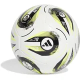 adidas Unisex Womens Euros 2025 Club Official Football, White/Pantone/Pantone/Lucid Lemon, 5