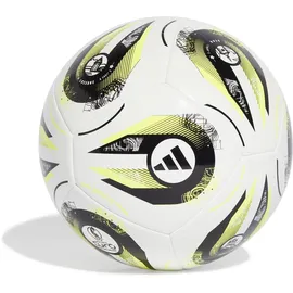 adidas Unisex Womens Euros 2025 Club Official Football, White/Pantone/Pantone/Lucid Lemon, 5