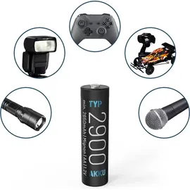 Absina Akku AA 2650 mAh 16 St.