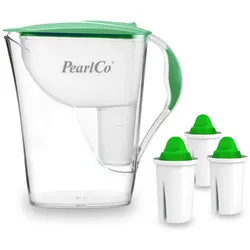 PearlCo Wasserfilter Fashion mint inkl. 3 Alkaline Filterkartuschen