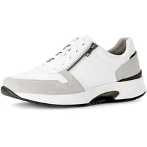 Gabor Sneaker Low Herren Weiß/Grau 45