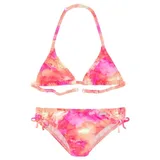 VENICE BEACH Triangel-Bikini bunt/pink 146/152