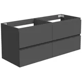 duschspa Waschtisch Unterschrank Waschbeckenunterschrank Waschtischunterschrank Badschrank, Hängeschrank 50-120 cm 120 cm x 52 cm x 46 cm