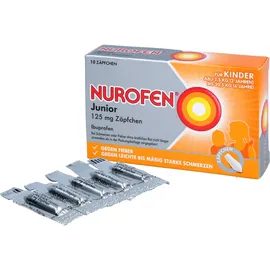 RECKITT NUROFEN Junior 125 mg Zäpfchen
