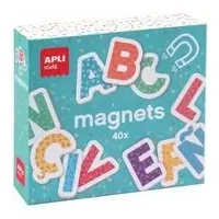 Agipa Agipa, Magnet, Jeu de magnets "ABC lettres", 40 magnets (40 Stück)