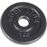 Bodyline Gewichtsscheibe 1 kg Langhantel schwarz