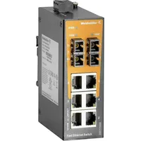 Weidmüller IE-SW-EL08-6TX-2SC Industrial Ethernet Switch 8 Port 100MBit/s