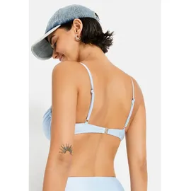 lscn by lascana Bügel-Bikini-Top Damen hellblau Gr.40 Cup B