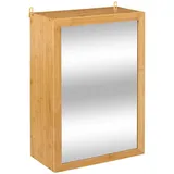 5five simply smart 5 five simply smart 5five - hochschrank mit Spiegel lab n modul Bambus