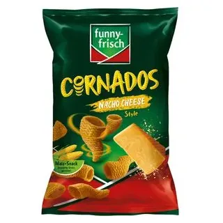 Funny Frisch funny-frisch Cornados Nacho Cheese Style, 80g