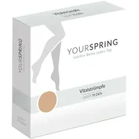 Belsana Kompressionsstrümpfe light transparent 70den AD 40/41 2 St.