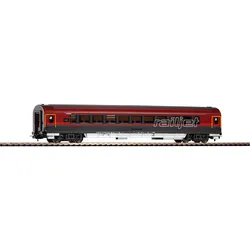 PIKO Railjet Passenger Car 2nd Cl. VI, HO (1:87), 14 Jahr(e), Schwarz, Rot, 1 St