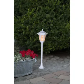 Star Trading 4in1 LED Solarleuchte Flame weiß
