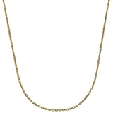 VIVANCE Collierkettchen »585 Gold Ankerkette 45cm«, Halsschmuck, 47749526-0 gelb