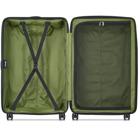 JEEP JH004C 4 Rollen Trolley 80 cm mit Dehnfalte oliv