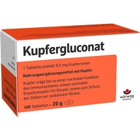 Wörwag Pharma GmbH & Co. KG Kupfergluconat Tabletten