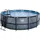 EXIT TOYS Stone Pool 427 x 122 cm inkl Filterpumpe grau