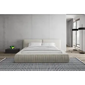moeblo Doppelbett 180 x 200 cm Beige