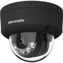 Hikvision DS-2CD2147G2H-LISU(2.8mm)/eF/BLACK Dome 4MP Smart Hybrid Light (2680 x 1520 Pixel), Netzwerkkamera, Schwarz