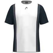 Head Racket Head Club 25 Tech T-Shirt Herren, weiß / weiß