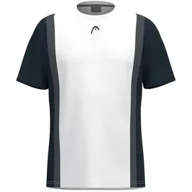 Head Racket Head Club 25 Tech T-Shirt Herren, weiß / weiß