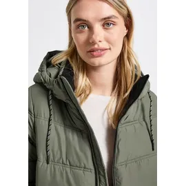 STREET ONE Lange Steppjacke Lichen Green 42 - 42